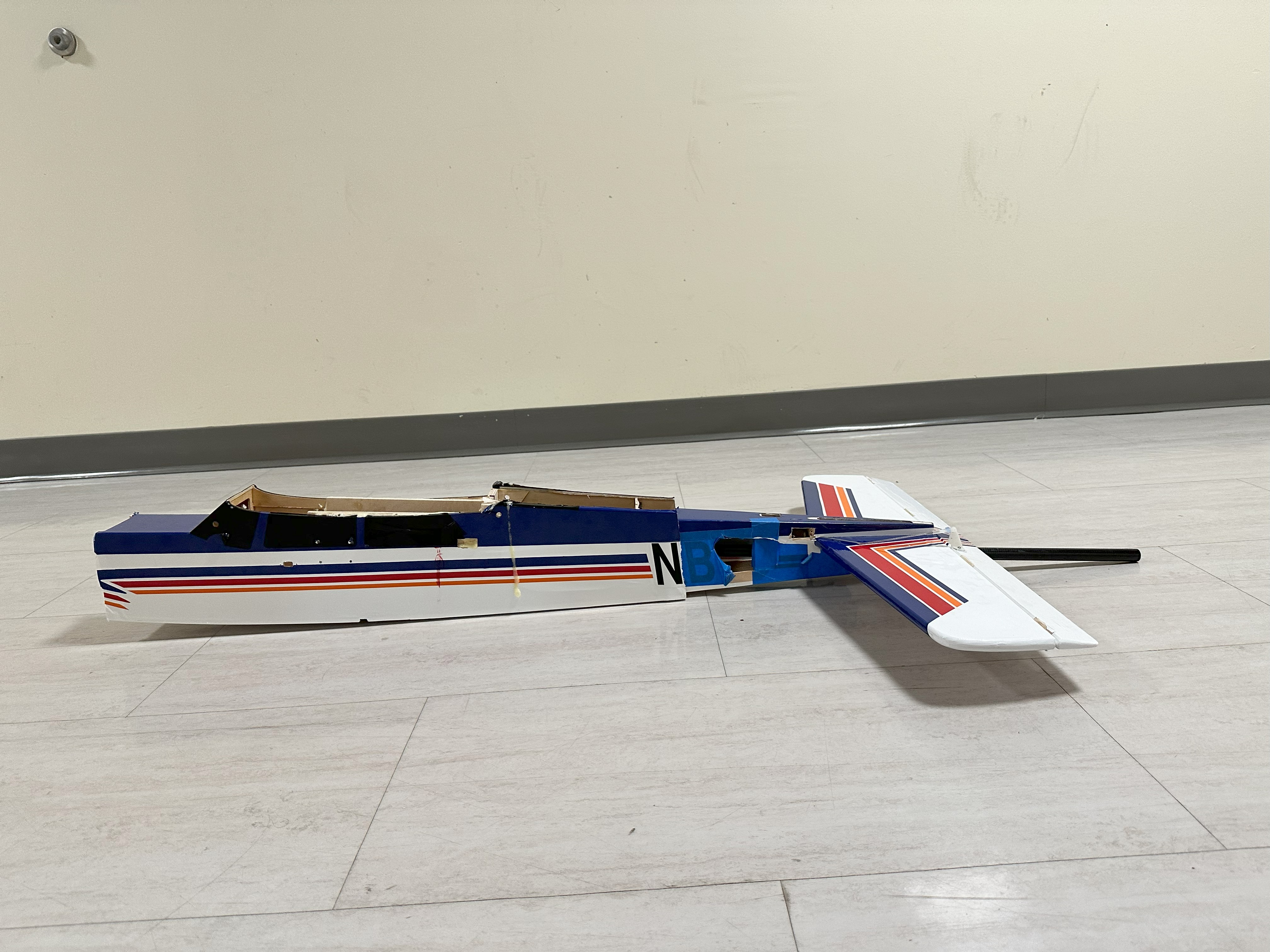 Modified Fuselage Shortend SideView
