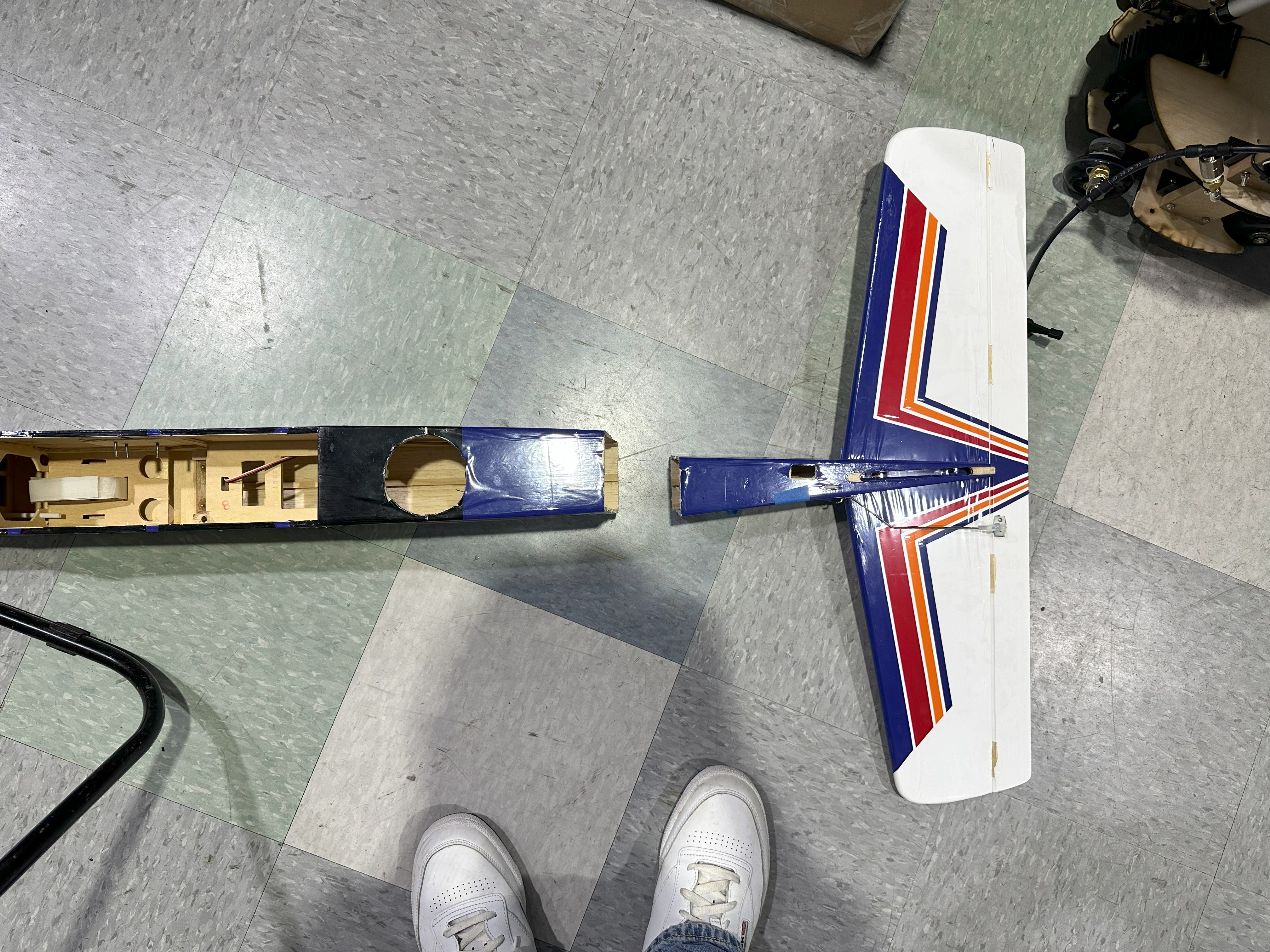 Postcut Fuselage Topview