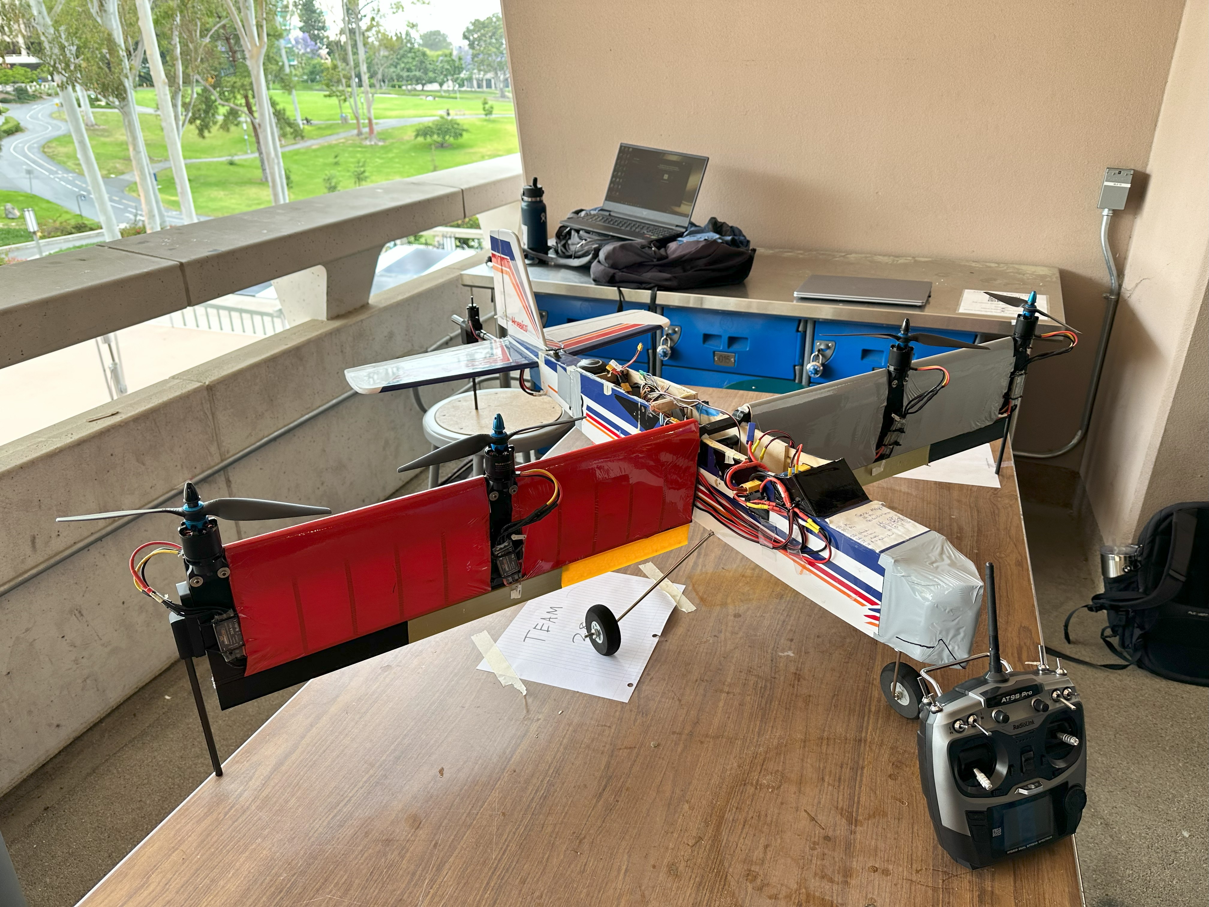 eVTOL Tilt-Wing Drone